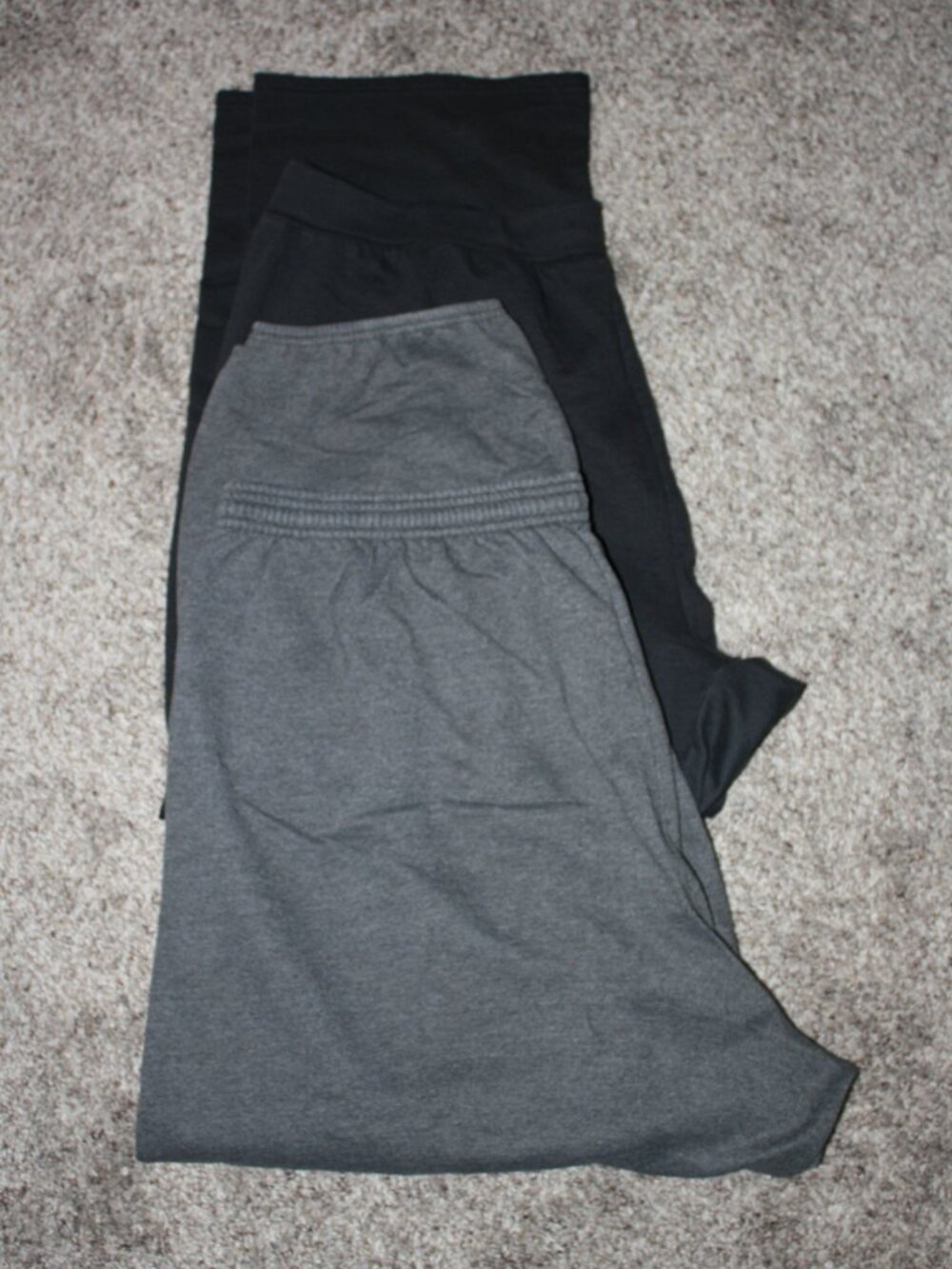 2 Pr Sweat Pants for Size 3x. Black and Gray